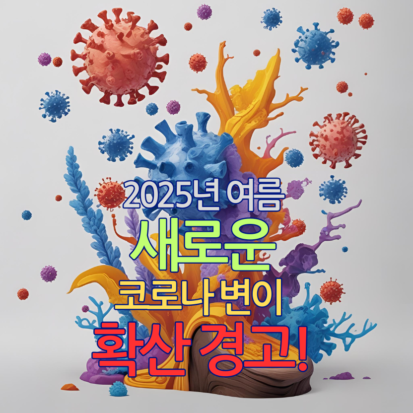 2025년 여름, 새로운 코로나 변이 NB.1.8.1 확산 경고!