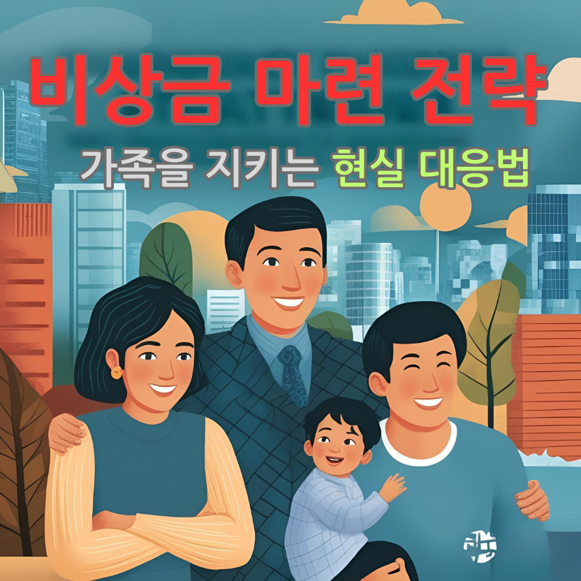 비상금 마련 전략: 경기침체 시대, 우리 가족을 지키는 현실 대응법