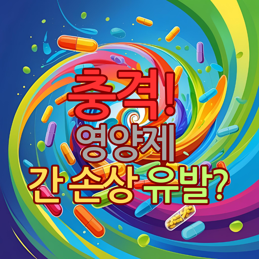 충격! 영양제 간 손상 유발
