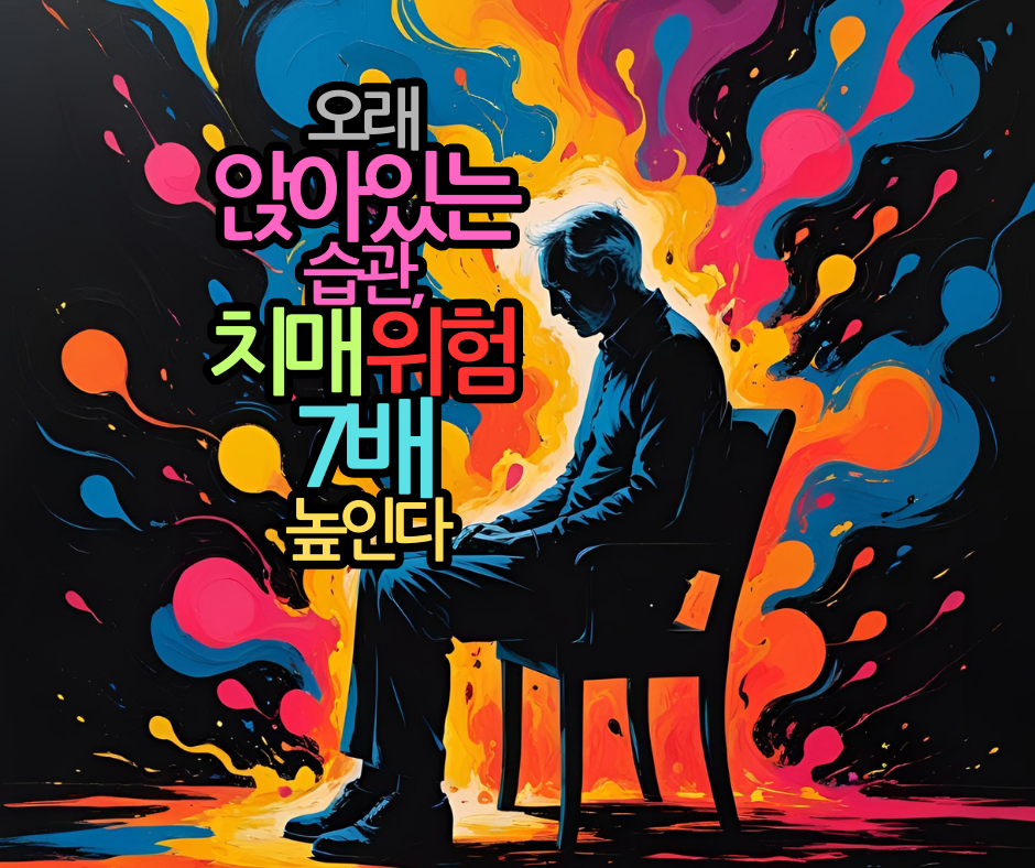 오래 앉아있는 습관, 치매 위험 7배 높인다