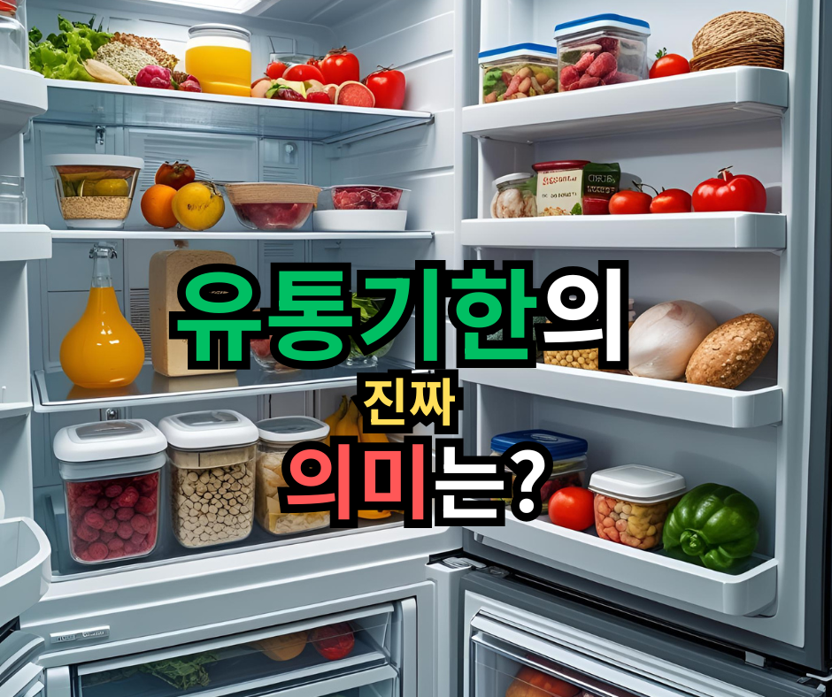 유통기한의 진짜 의미는