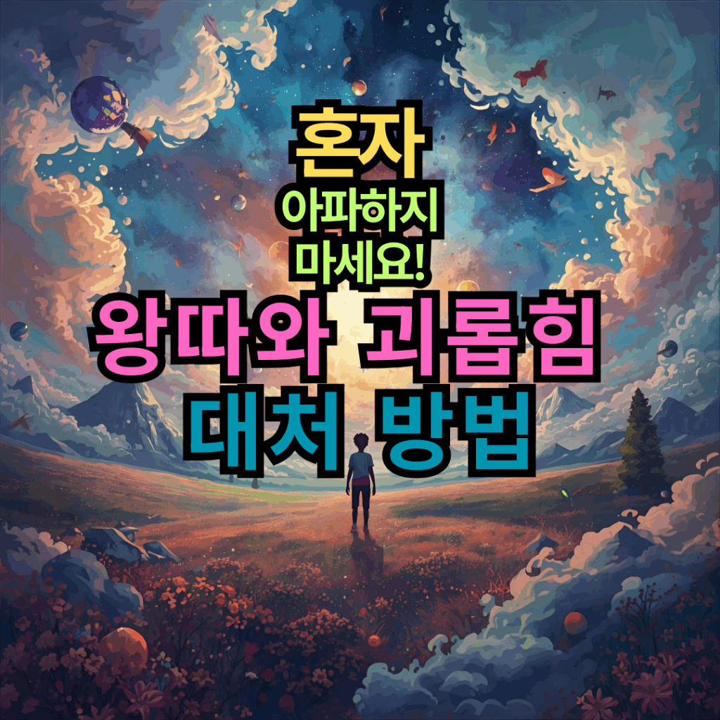 혼자 아파하지 마세요! 왕따와 괴롭힘 대처 방법