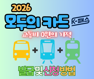 모두의 카드 발급 및 신청 방법: 2026년 교통비 전액 환급받는 3가지 비결